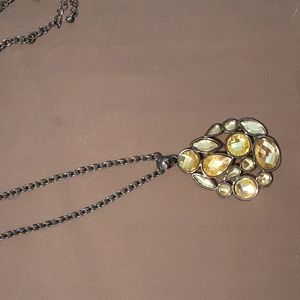 Tear shaped Lia Sophia Necklace